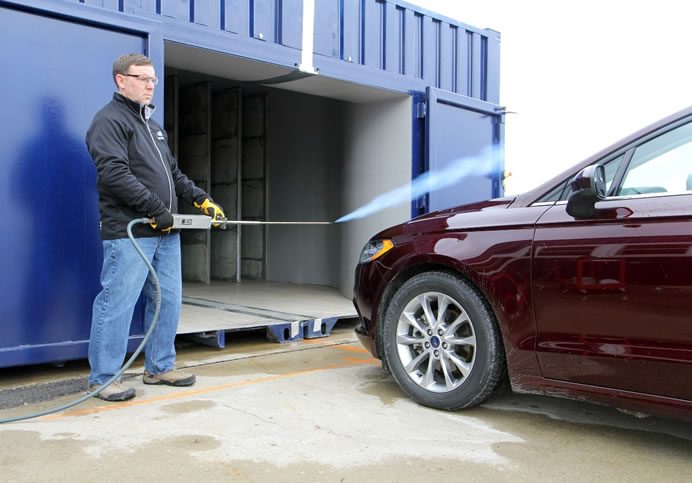 Ford-Worlds-First Mobile Aeroacoustic Wind Tunnel