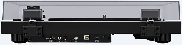 Sony_PS-HX500 Hi-Res Audio Turntable_back