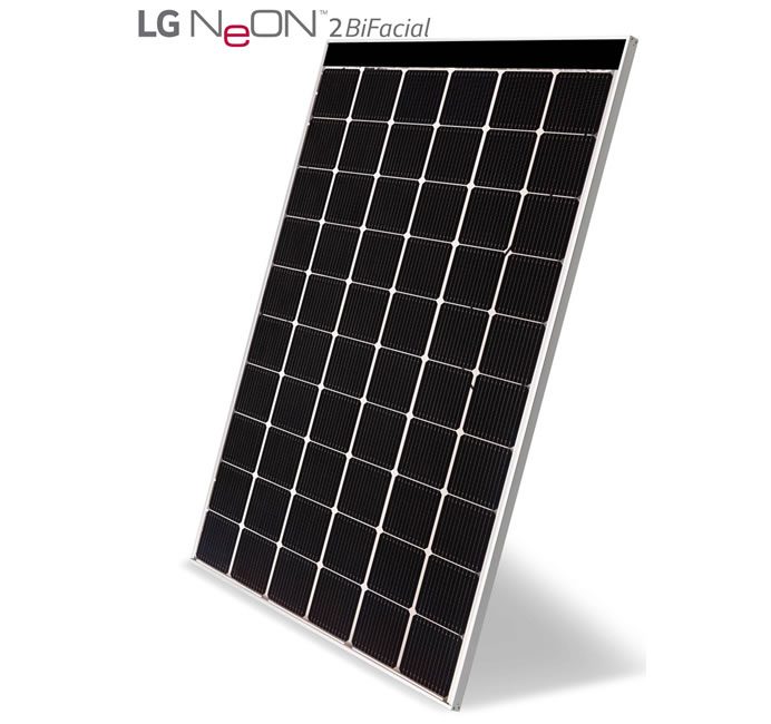 LG_NeON_2 BiFacial solar module